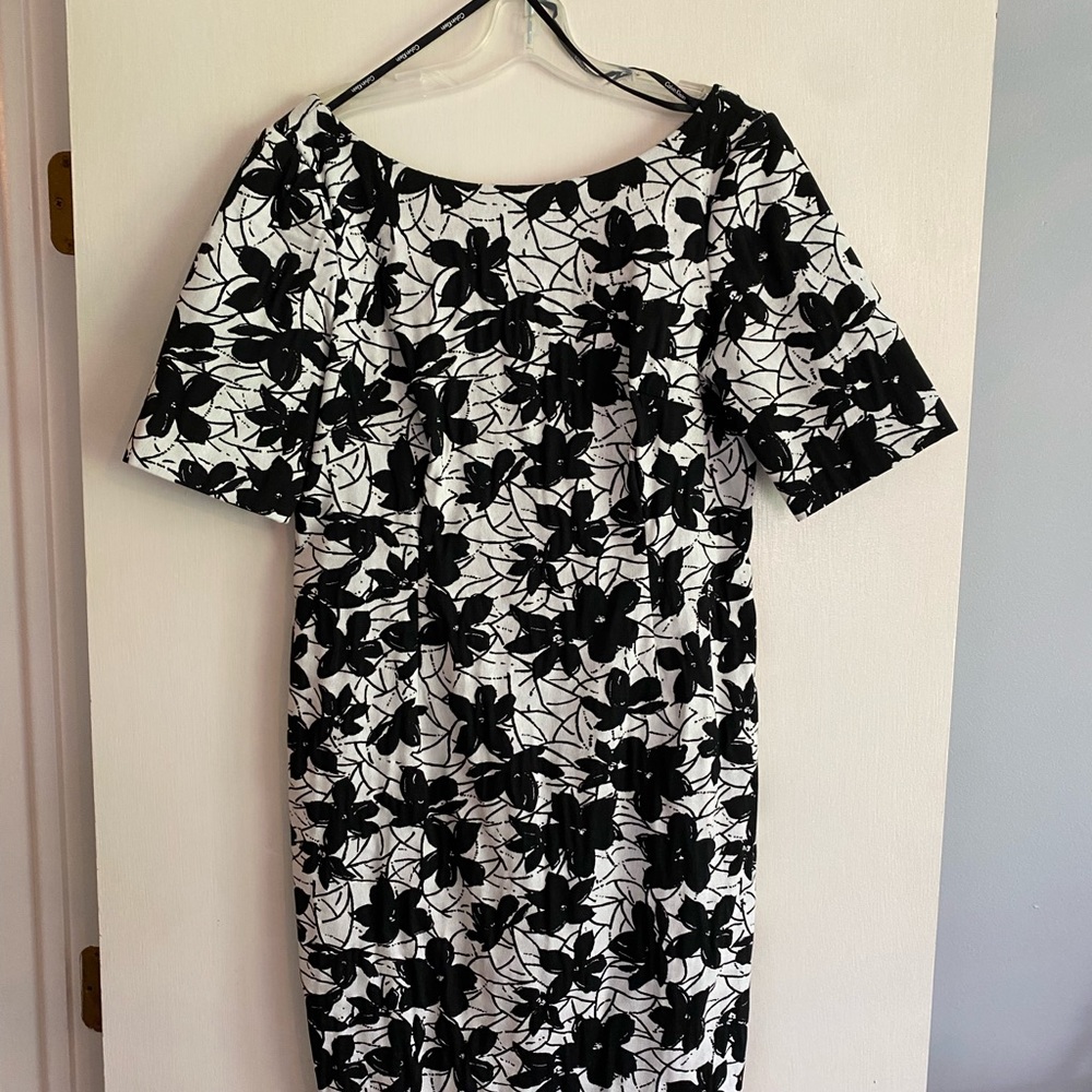 Calvin Klein Flower Print Dress